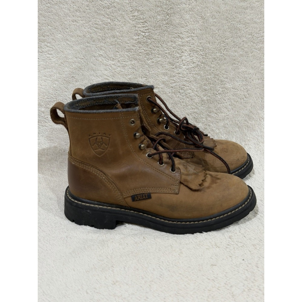 Ariat Terrain Outdoor Hiking Boots Women's Size 5.5 B Brown Leather 31028